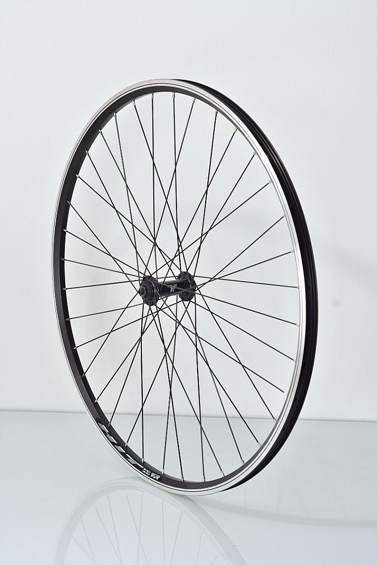 koleso predné 27.5" HIT čierny ráfik 36dier náboj Joytech Rú