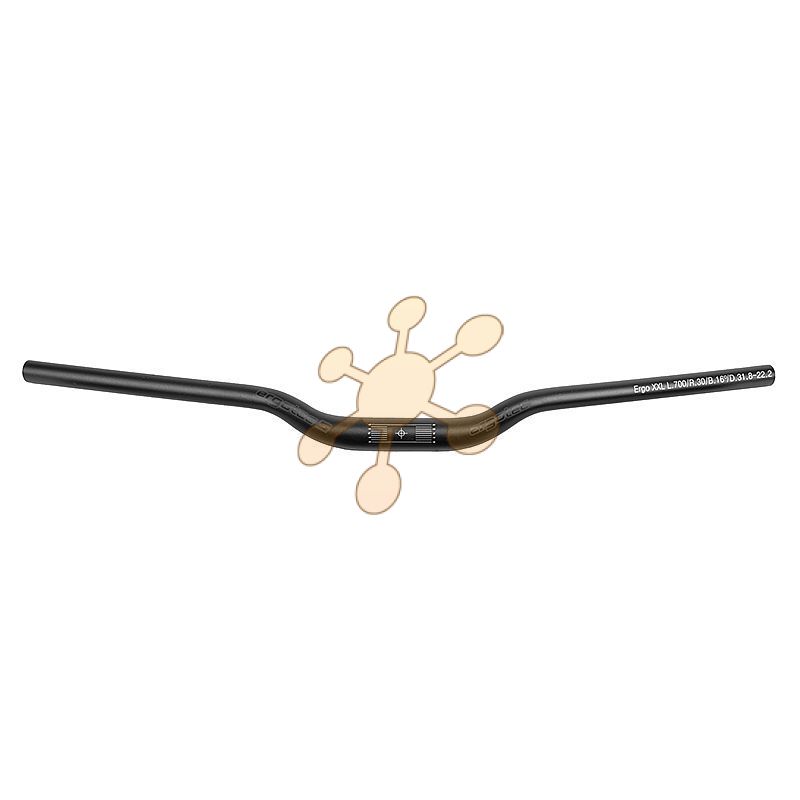 Al City matně černé 660mm, 23 stupňů back sweep