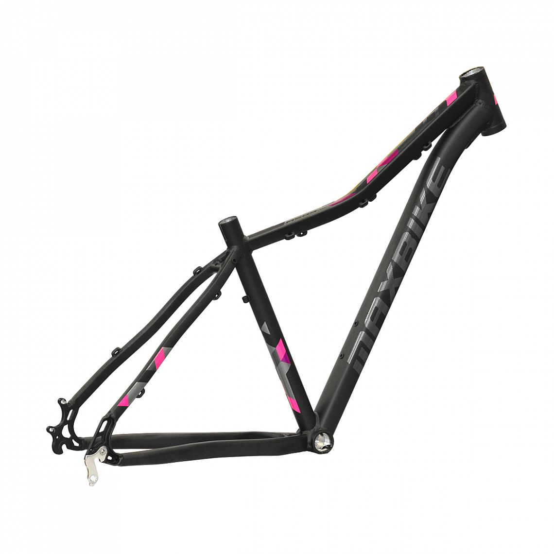 rám Maxbike M509-D 17" čierny matný + fialová