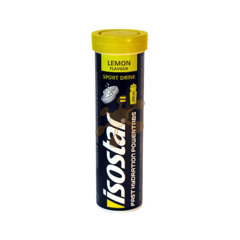 ISOSTAR 120G POWER TABS, LEMON