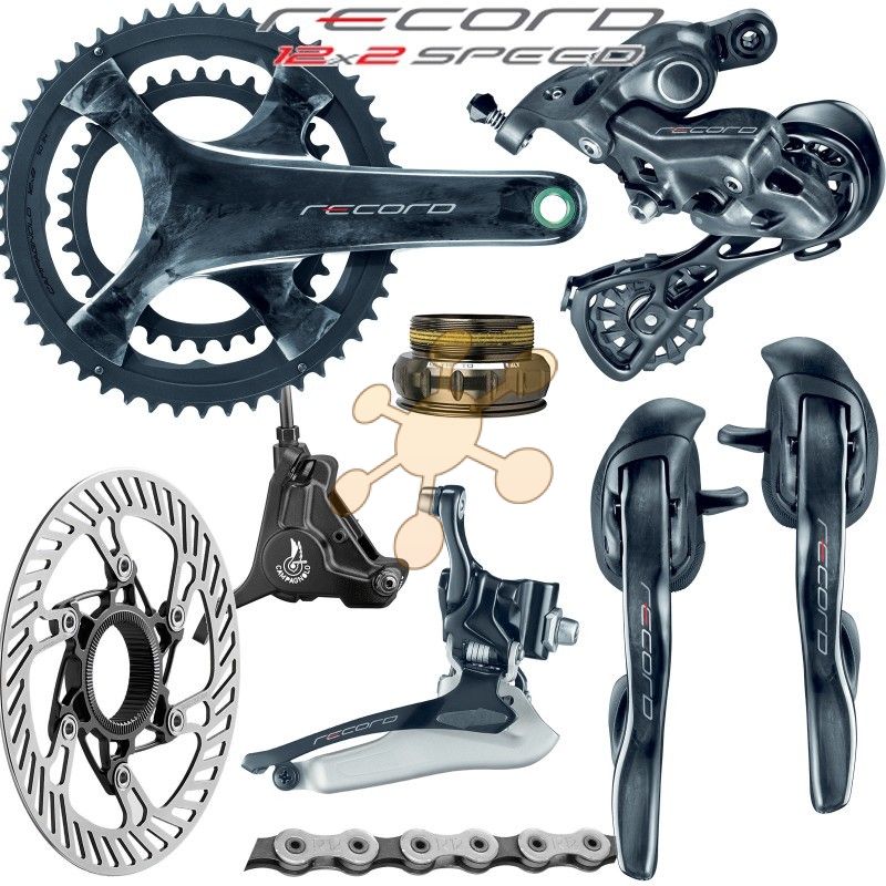 Sada Record DB 12s  53-39 Campagnolo