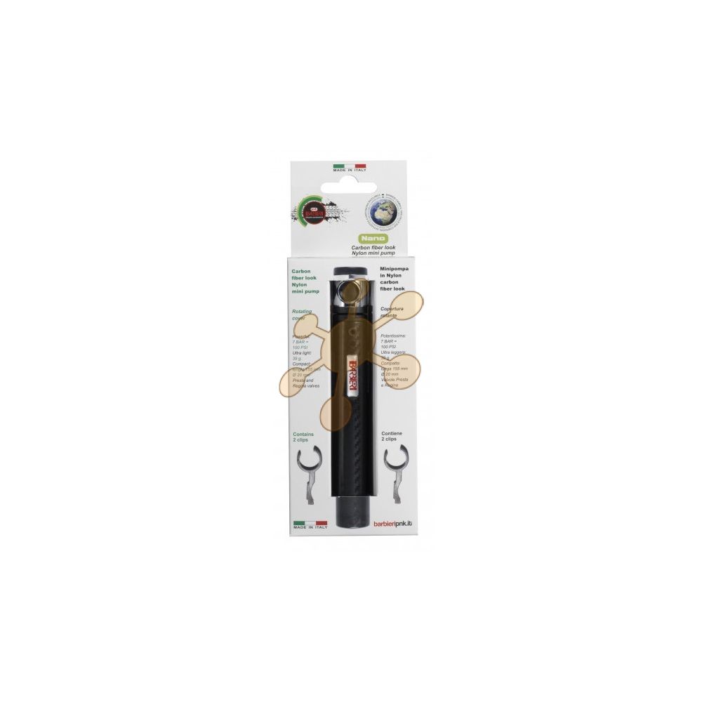 PUMPA MINI NANO BARBIERI PRE FV/DV, NYLON