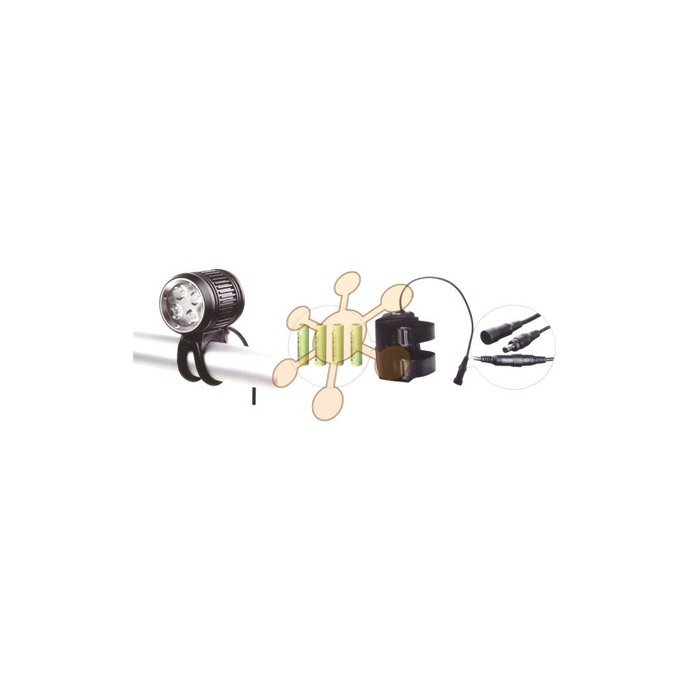 SVETLO PREDNÉ 4XCREE XP-G,1 600 LM