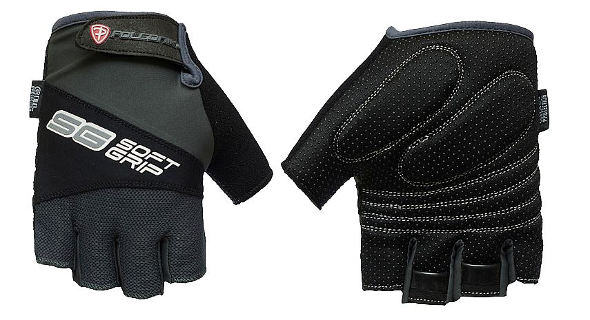 rukavice Soft grip čierne vel.XXL