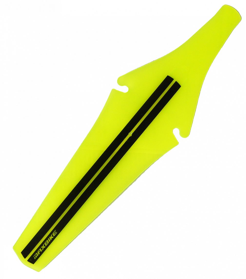 Blatník zadný pod sedlo plast žltý neon