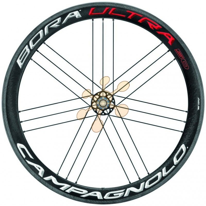 BORA ULTRA 50 AC3 galuskové kolesá Campagnolo vrátane obalu