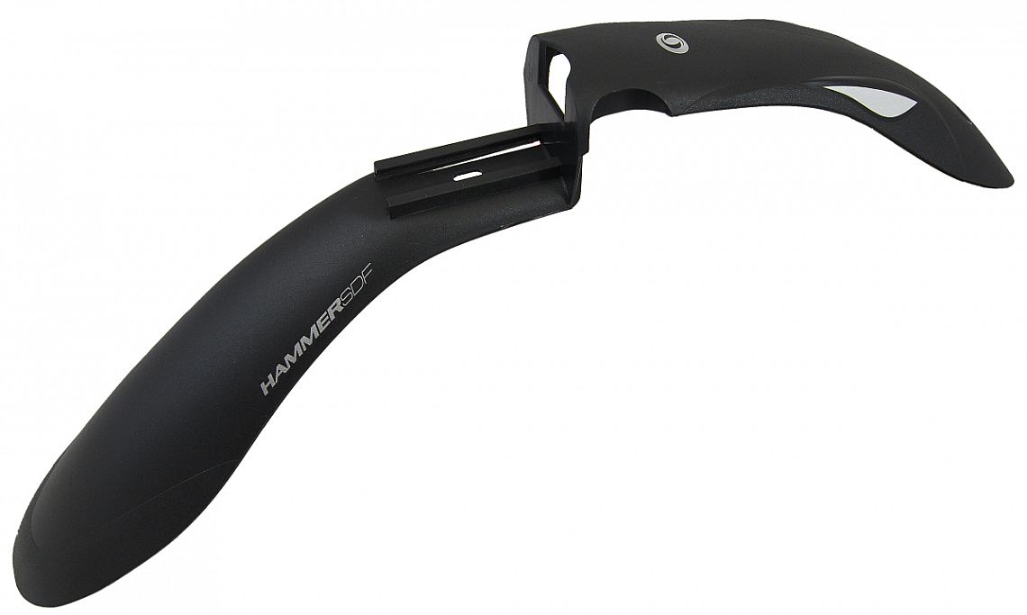 blatník 26"-29" Simpla HAMMER FRONT na vidlicu predná čierno biely