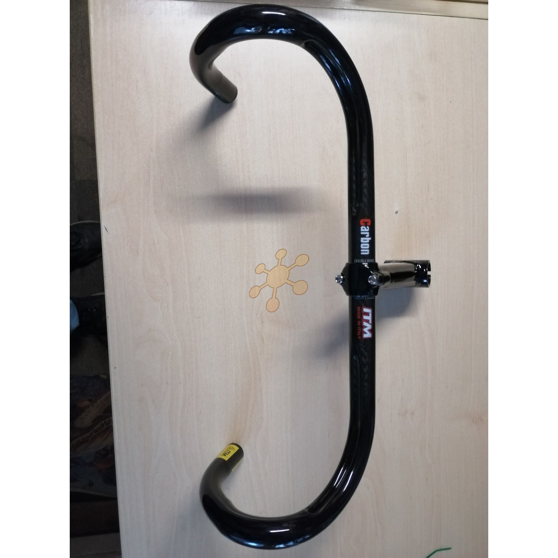 Barany carbon-hliník 44cm ITM
