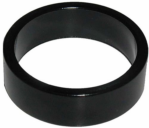 podložka 1 1/8" 15mm matne čierna