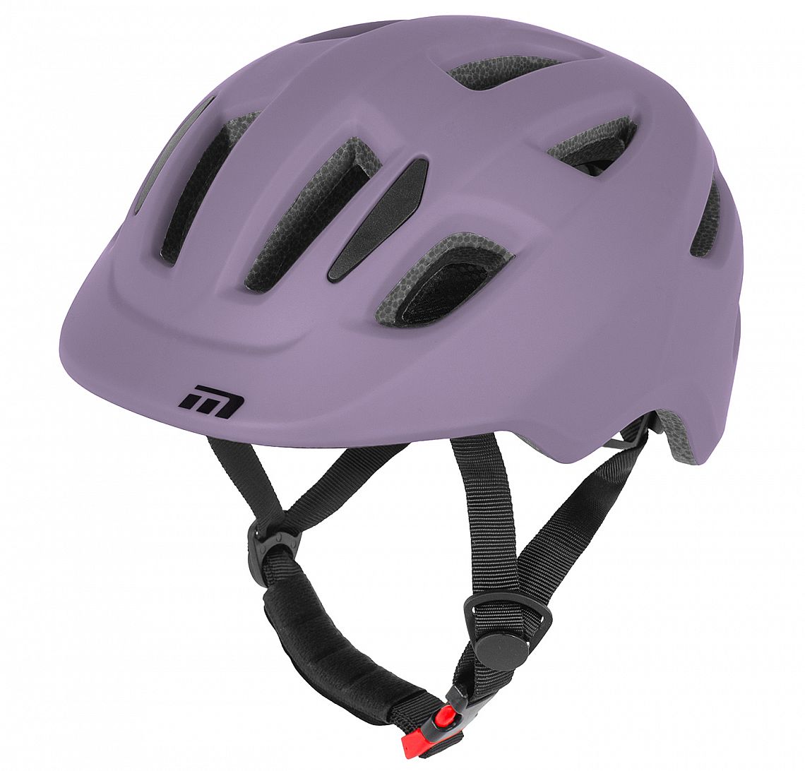 prilba MAXBIKE MELVI, XS 46-51 cm, fialová
