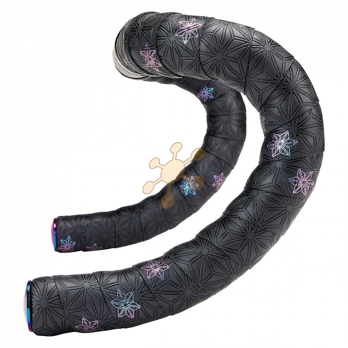 Supacaz Super Sticky Kush Galaxy oil slick + oil slick koncovky
